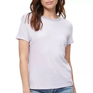 Michael Stars NWT Colleen Ringer Tee in amethyst size XS